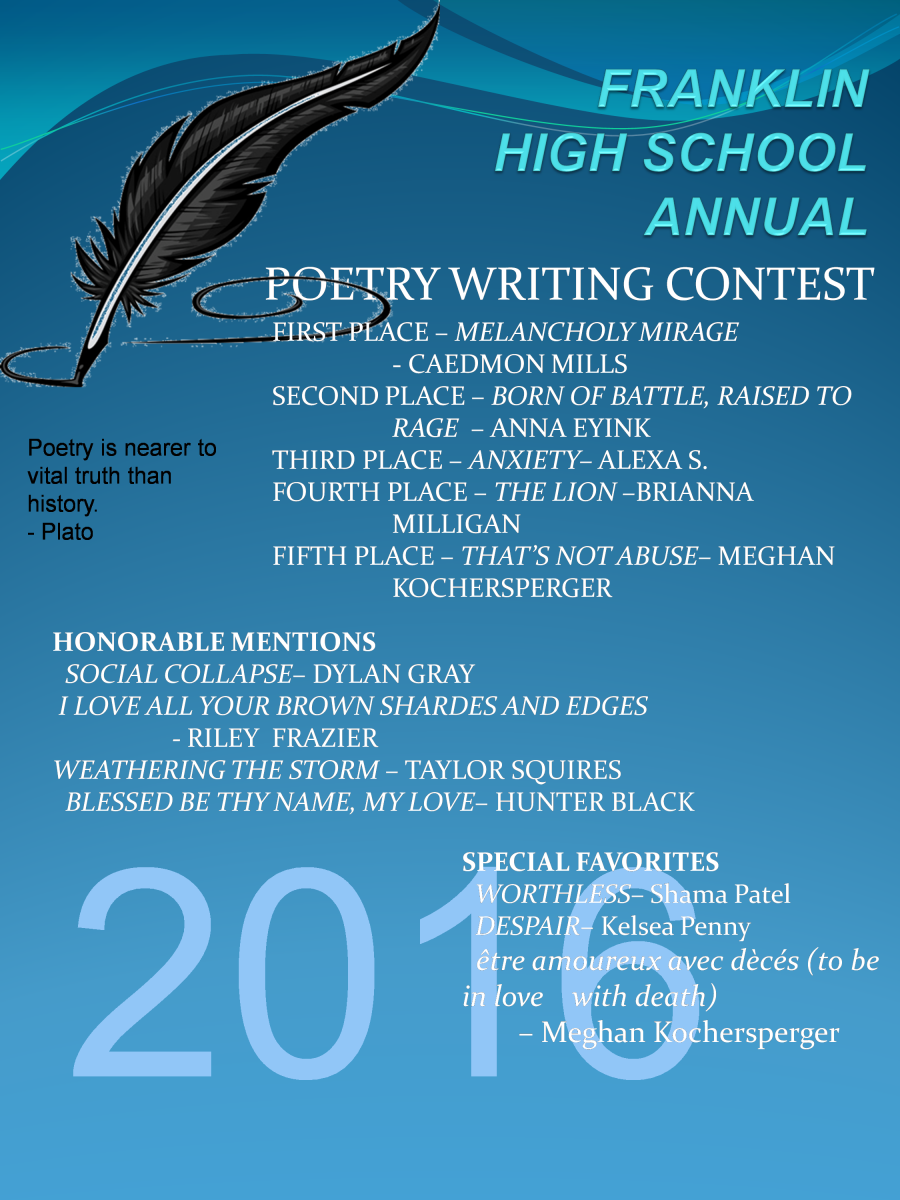 Poetry Writing Contest